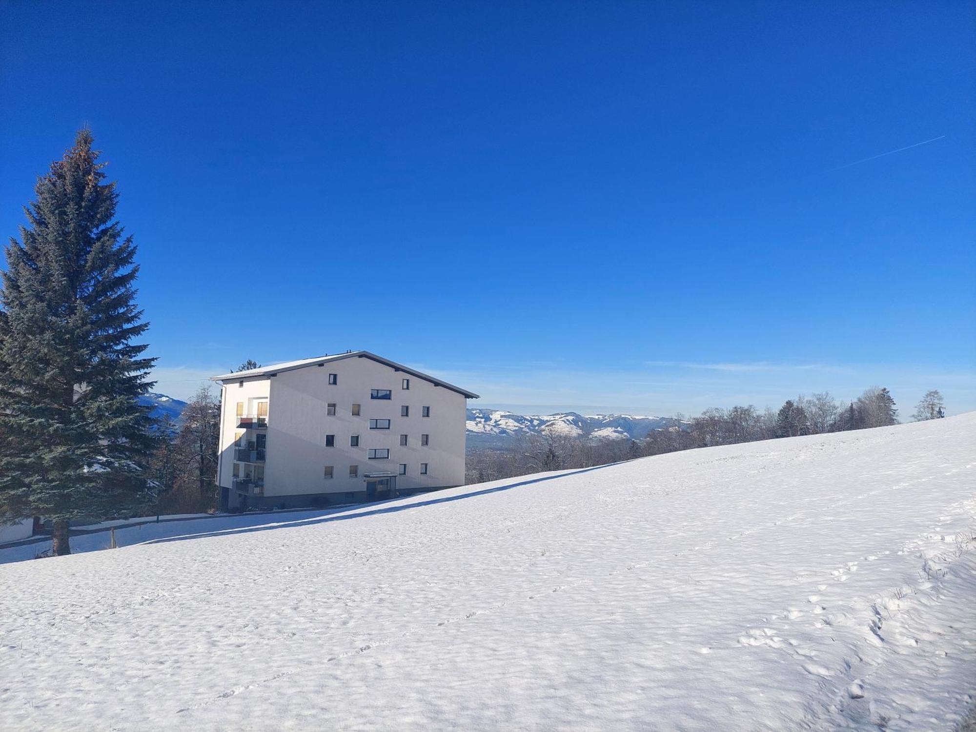 Gemuetliche Wohnung Mit Talblick Batschuns Exterior foto